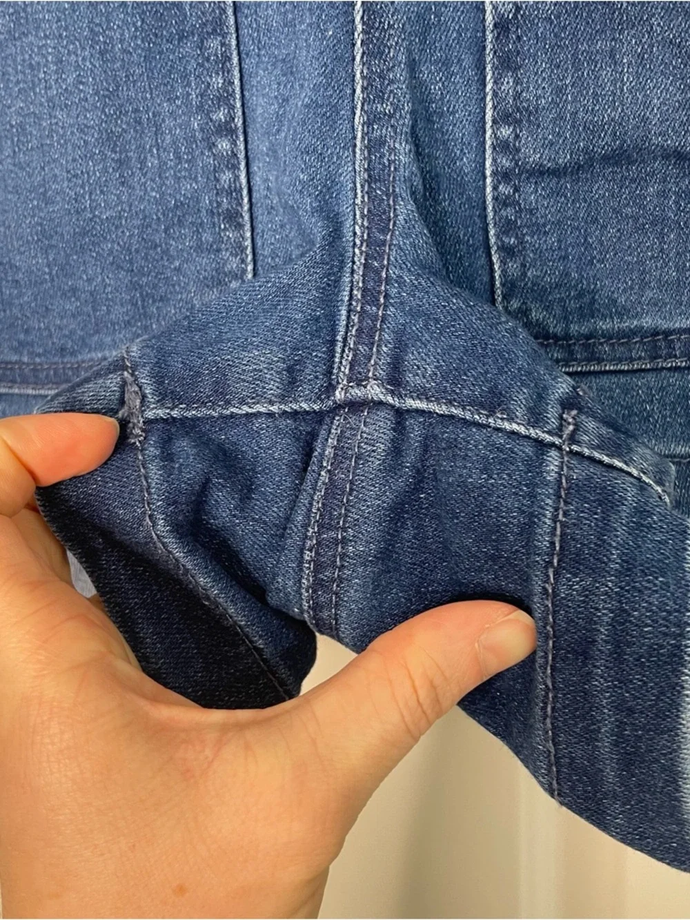 Anthropologie Pilcro The Kit High Rise Utility Denim Shorys Size 25 - Picture 7 of 15